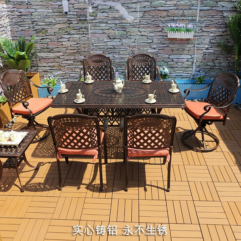 Bàn ghế ngoài trời ban công sân vườn xích đu ngoài trời bền đẹp, thân thiện m BGSV_921