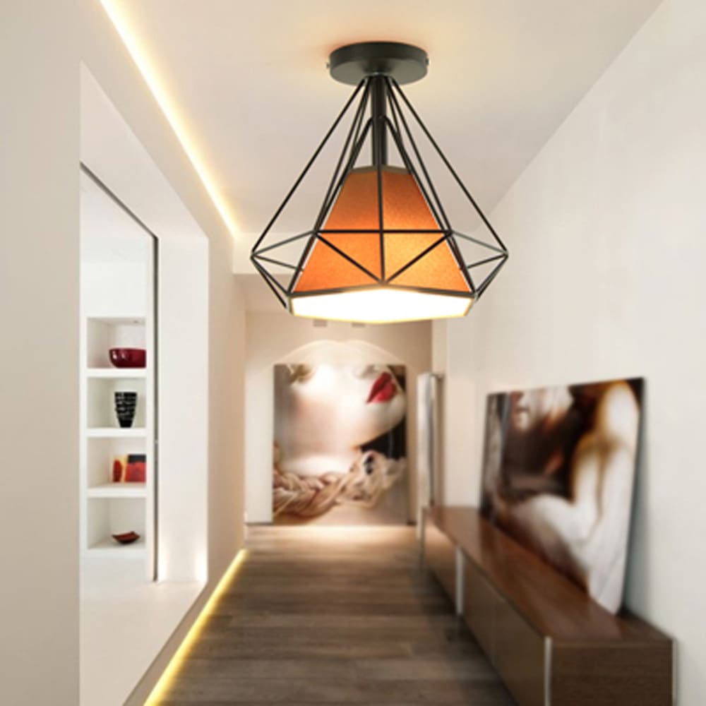 Đèn trần led phòng khách hiện đại đơn giản sáng tạo đèn lối - DTN-681