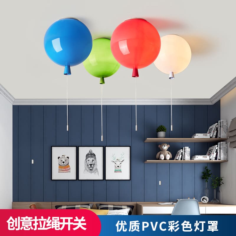 Nhiều Màu Sắc Phòng Trẻ Em Bóng Đèn Ốp Trần Hiện Đại Đơn - DTN-1067