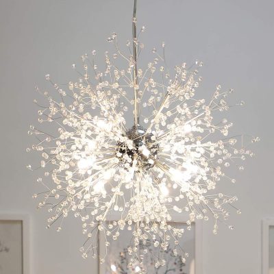 Bắc Âu Bồ Công Anh Đèn Chùm Nhà Hàng Đèn Chùm LED Đèn Chùm Pha Lê Đèn - DC-1094