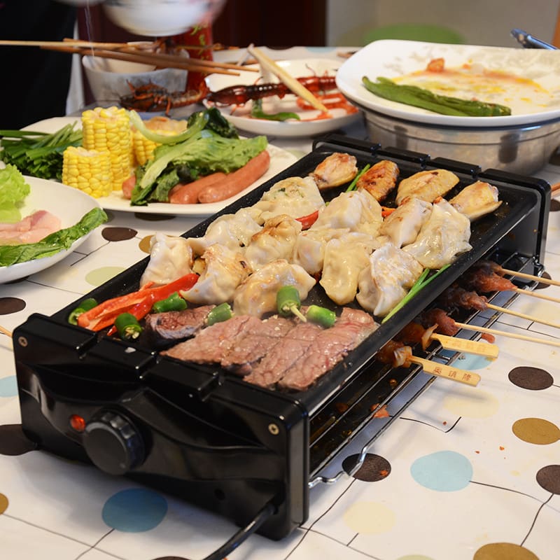 Mới bếp nướng điện không khói nướng hàn quốc nồi cao cấp, tiện lợi cho nhà hà BN-795