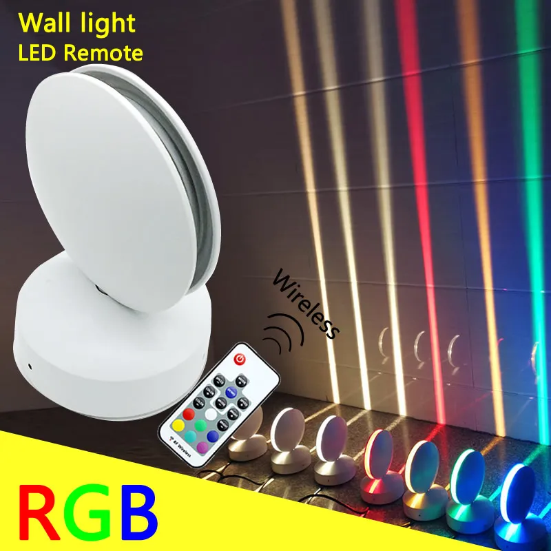 ĐÈN LED 12W Dán Tường 360 Độ RGB Bluetooth Từ Xa Bệ Cửa Sổ - DTN-250