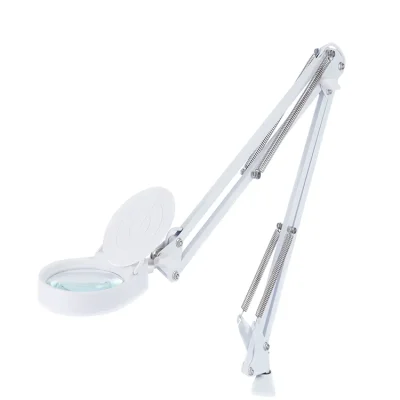 Đèn Trắng Có Thể Gập Lại Kính Lúp Có Đèn LED Thứ Ba Tay Hàn Dụng Cụ Để - DDB-443