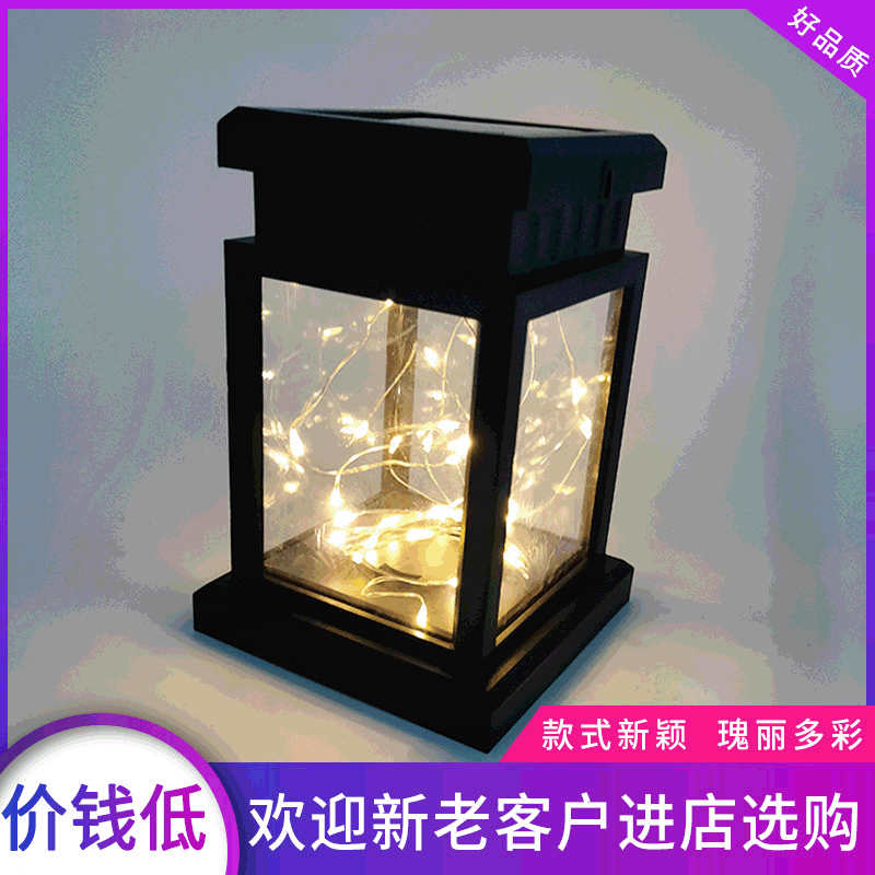 Thương mại điện tử bán chạy đèn lồng năng lượng mặt trời nến nhấp nhá - DNT-1610