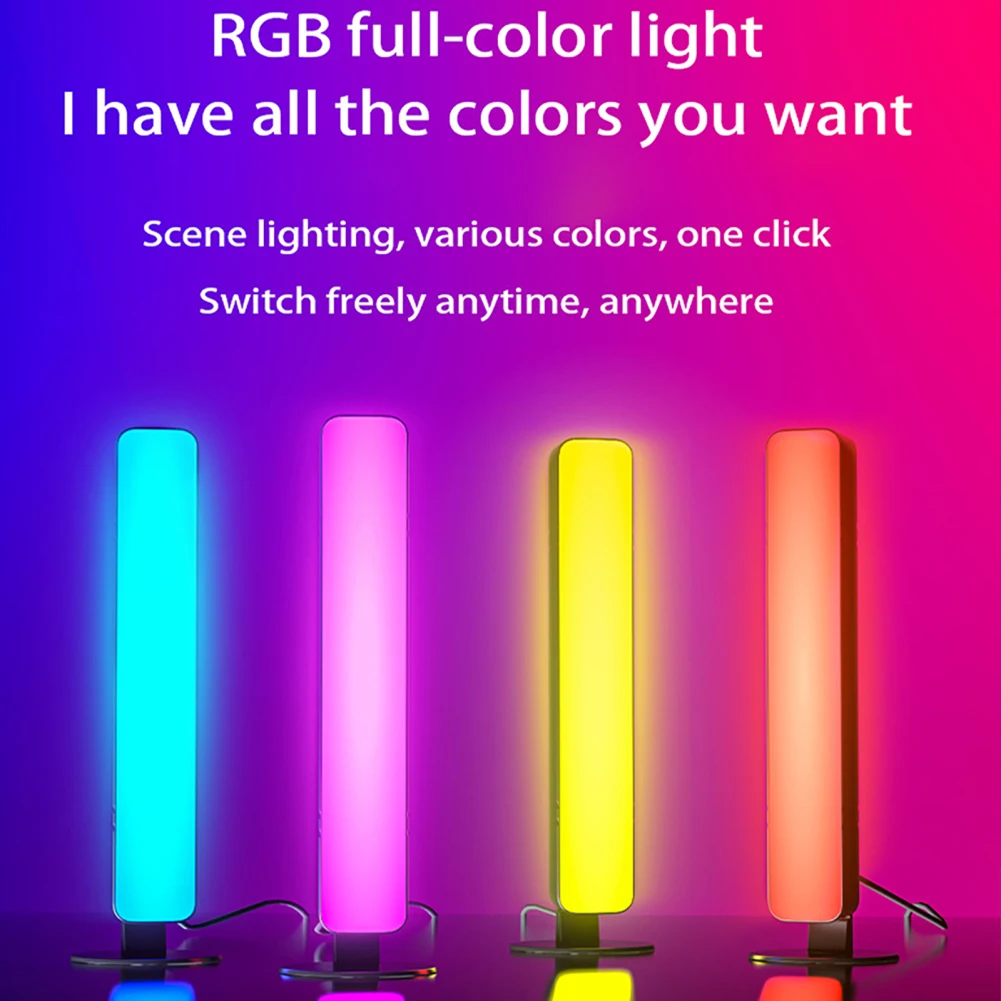 1pc-2pcs-RGB-Desk-Light-LED-Strip-Lights-With-Remote-Control-Color-Changing-PC-Gaming-Light-2.webp