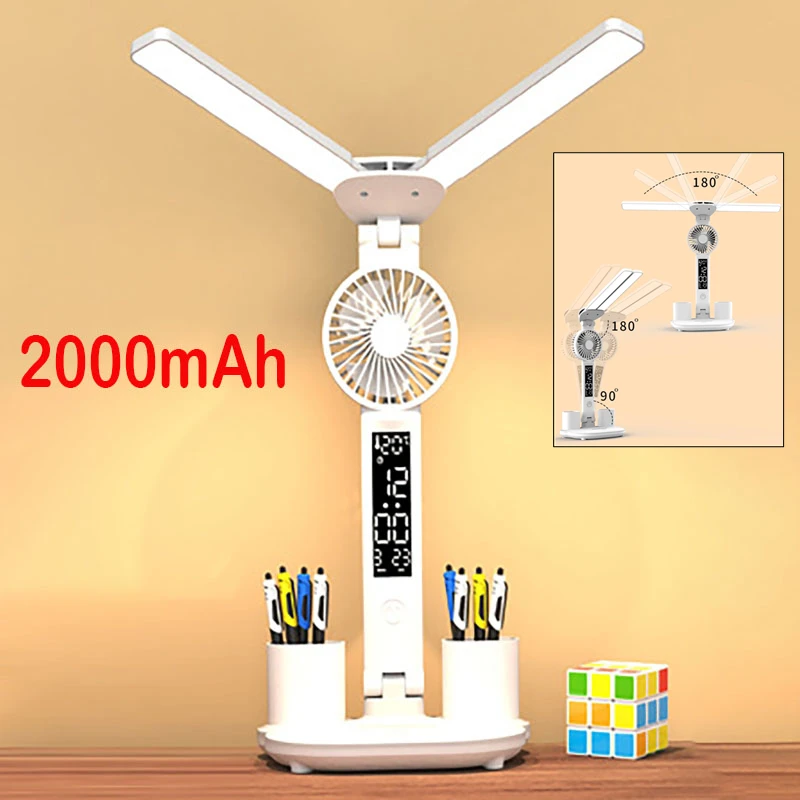 Đèn bàn LED 2000mAh USB Đèn bàn cảm ứng có thể điều chỉnh độ sáng có l - DDB-319