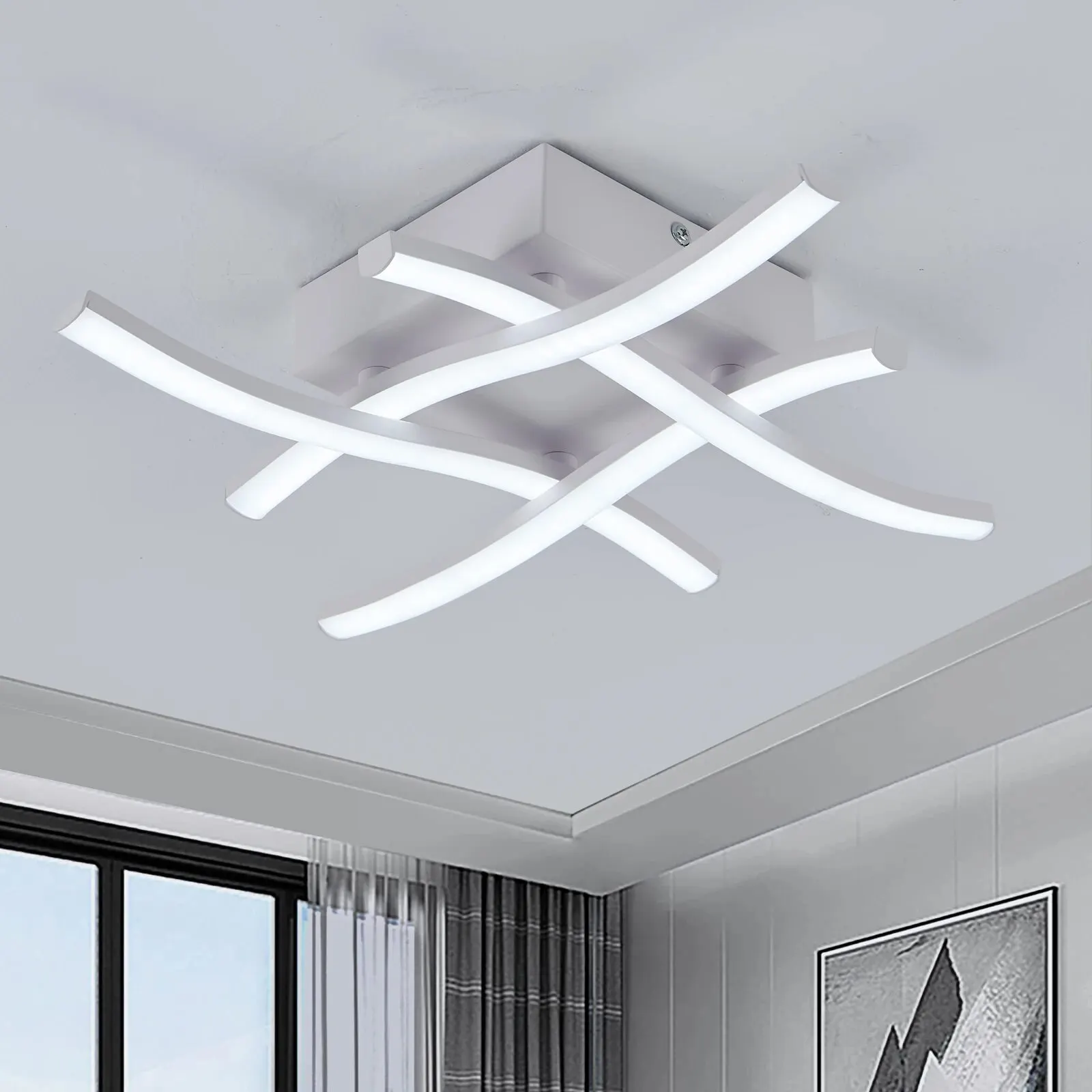 Đèn Led Âm Trần Hiện Đại 24W Đèn Chùm Led Ốp Trần AC90-260V - DTN-469