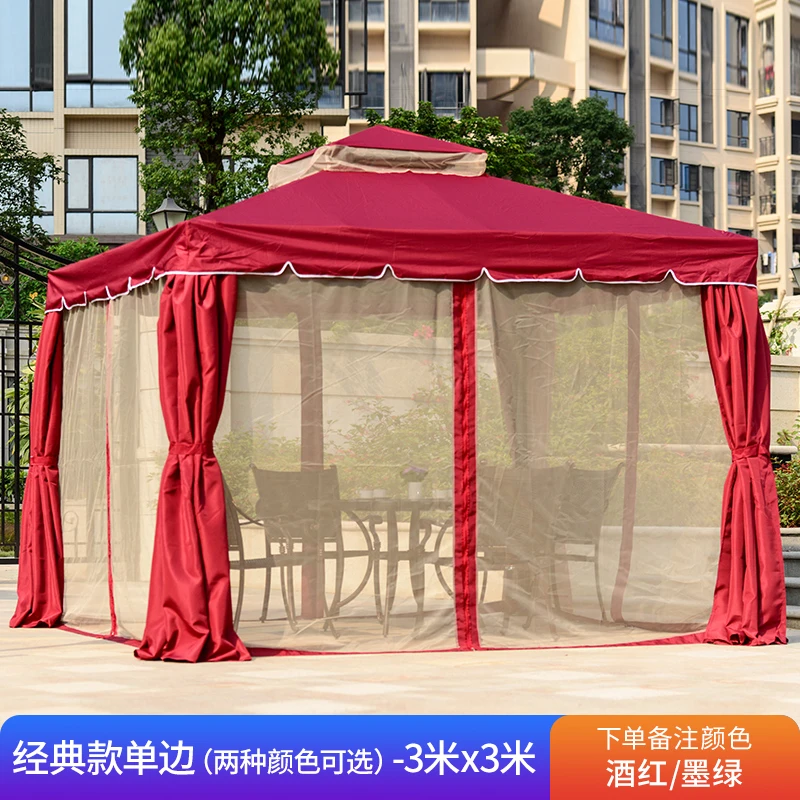 Ngoại thất sân vườn lều 3m * 3m 8cm thô ngoài trời bền đẹp, thân thiện môi tr BGSV_33