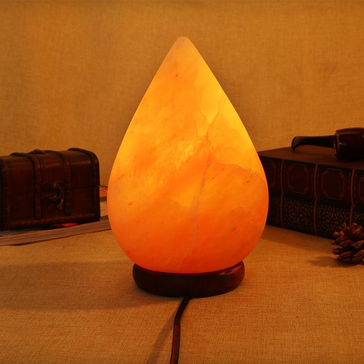 Muối có thể nói là ngoại thương Đèn muối pha lê Himalaya hình giọt nướ - DDB-692