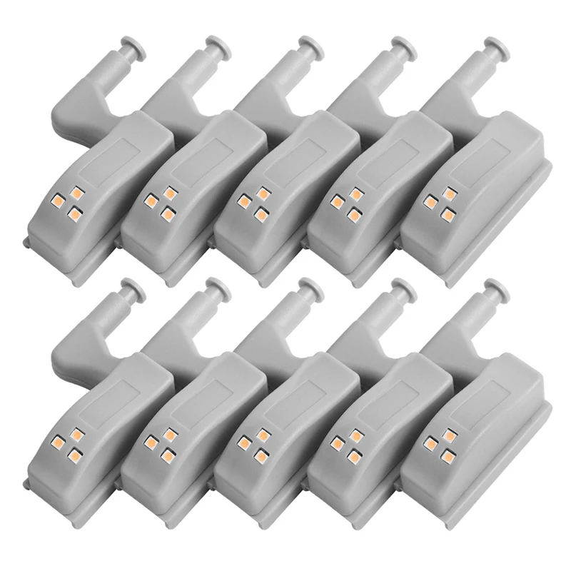 Đèn 5/10 Chiếc LED Tủ Bản Lề Đèn Ngủ Cảm Biến Ánh Sáng Ánh - DTN-388