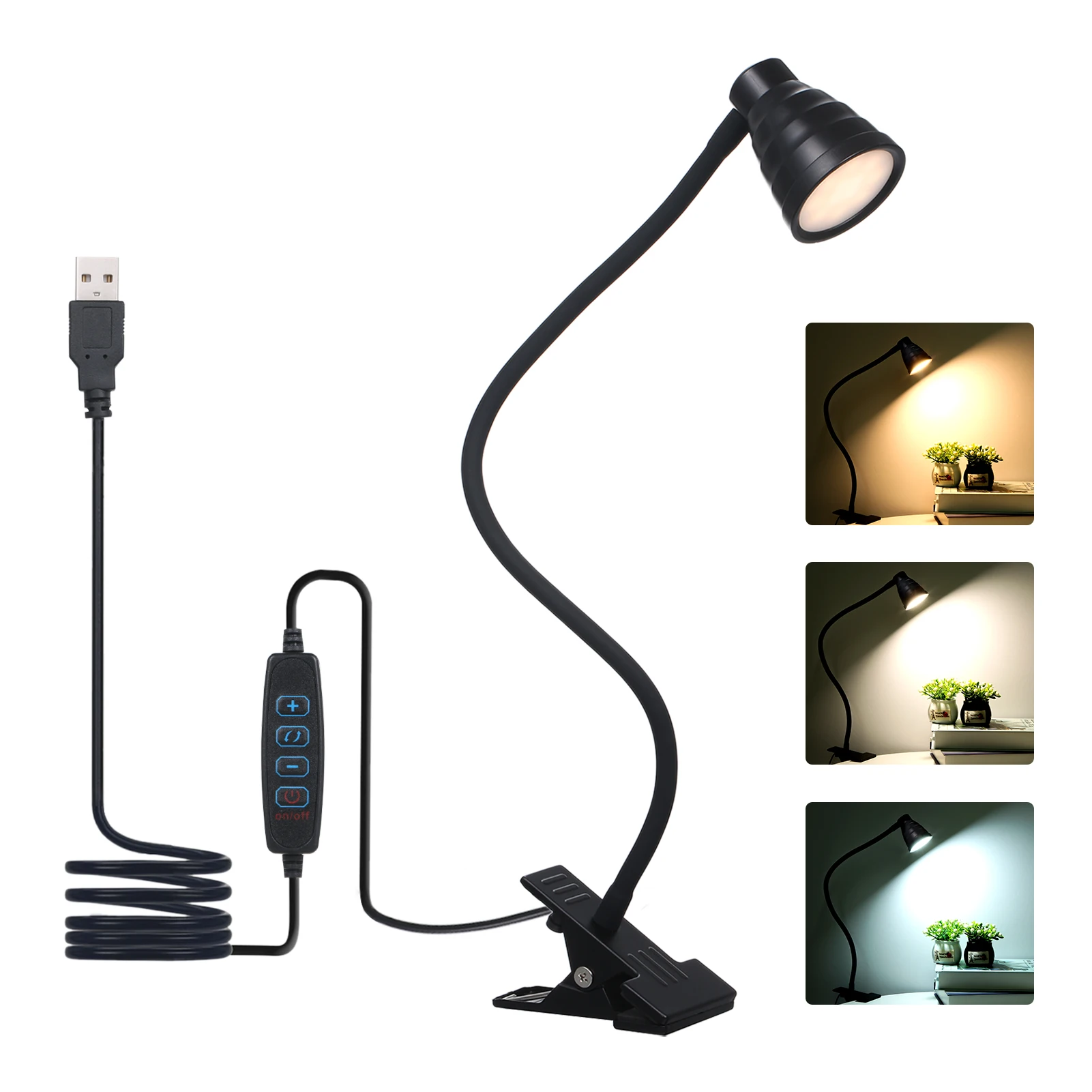 Đèn 5W Đèn Bàn LED Để Bàn Bảo Vệ Mắt Đèn USB Đọc Sách Đèn Đọc Sách Đèn - DDB-373