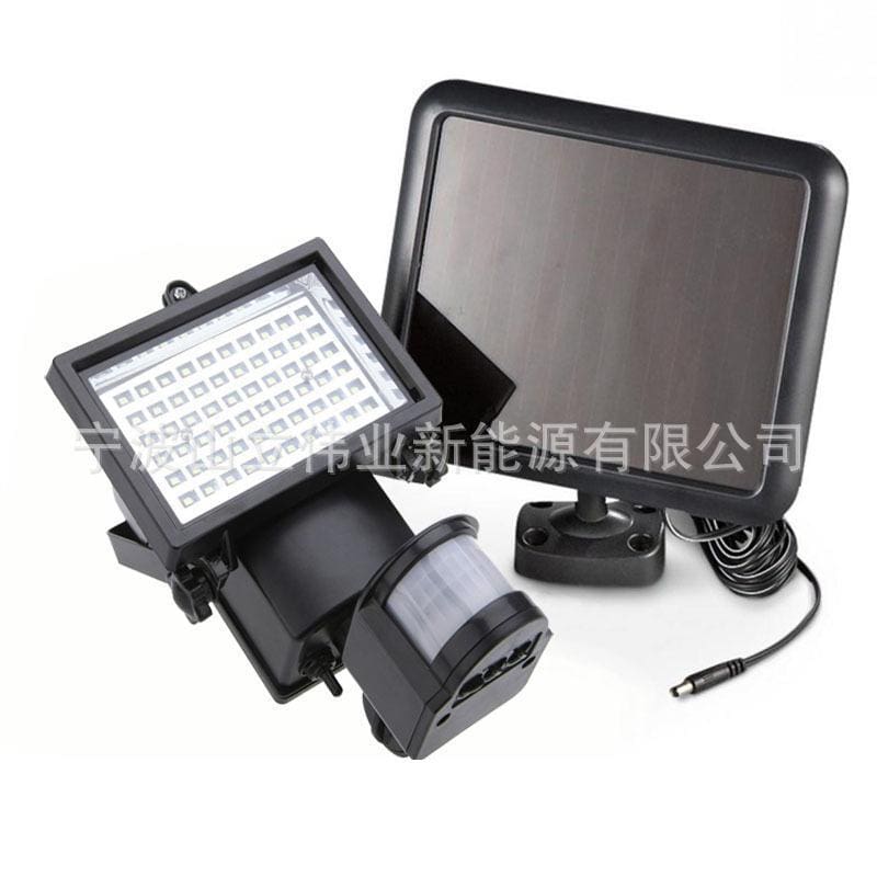 Năng Lượng Mặt Trời Cảm Biến 60LED Cơ Thể Con Người Cảm Biến Hồng Ngo - DNT-1988