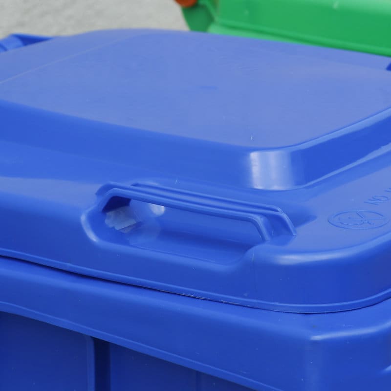 Thùng rác ngoài trời 240l vệ sinh môi trường và ngoài trời bền đẹp, thân thiệ TGNT_863