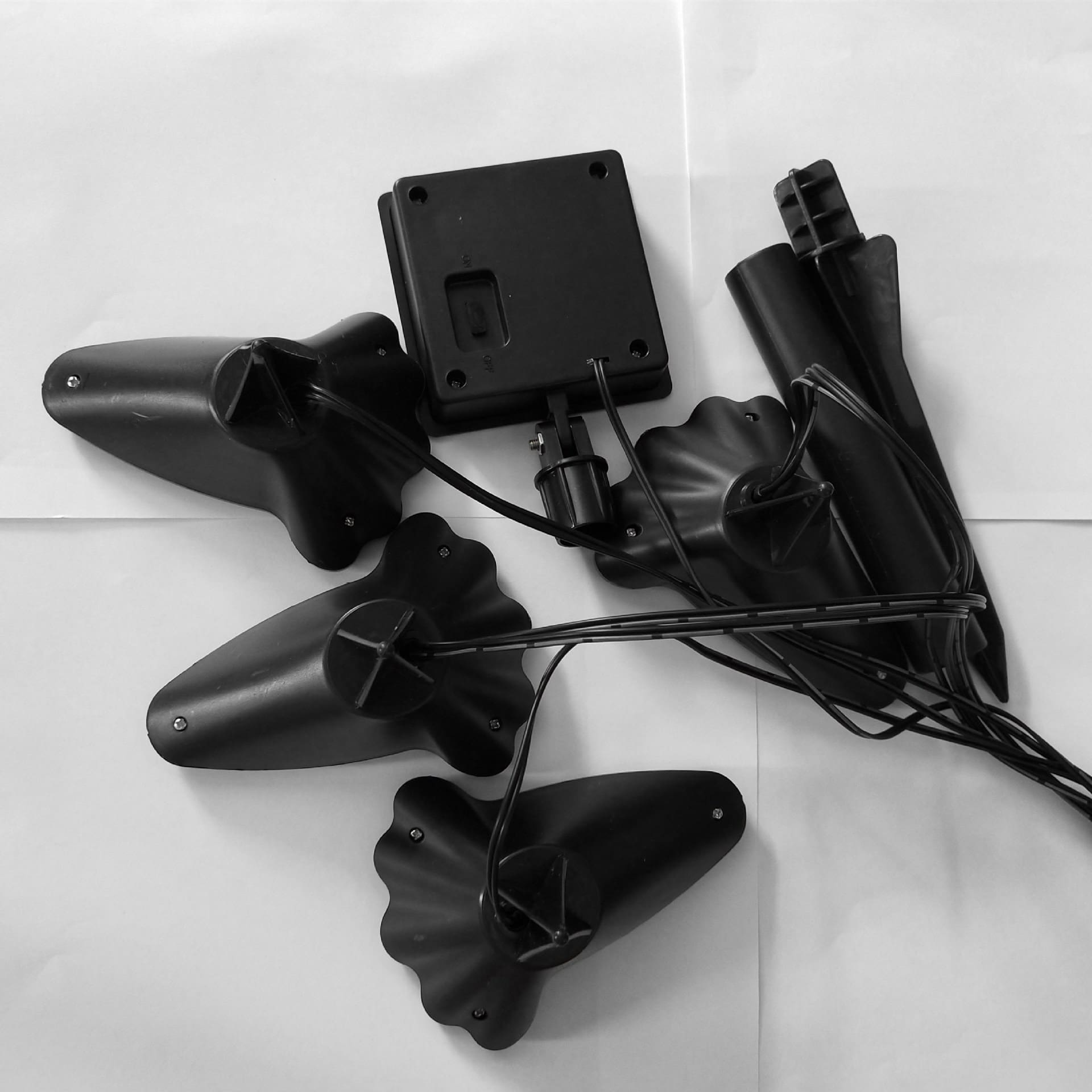 Năng lượng mặt trời ngoài trời đèn cảnh quan dấu chân sân bãi cỏ đèn - DNT-1886