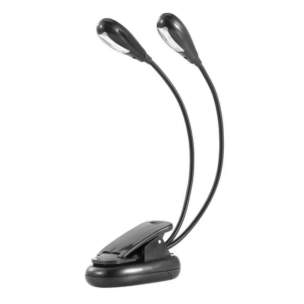 Đèn LED có thể điều chỉnh Đèn Sách Cổ Ngỗng Đôi Tay Linh Hoạt 4 ĐÈN LED - DDB-51