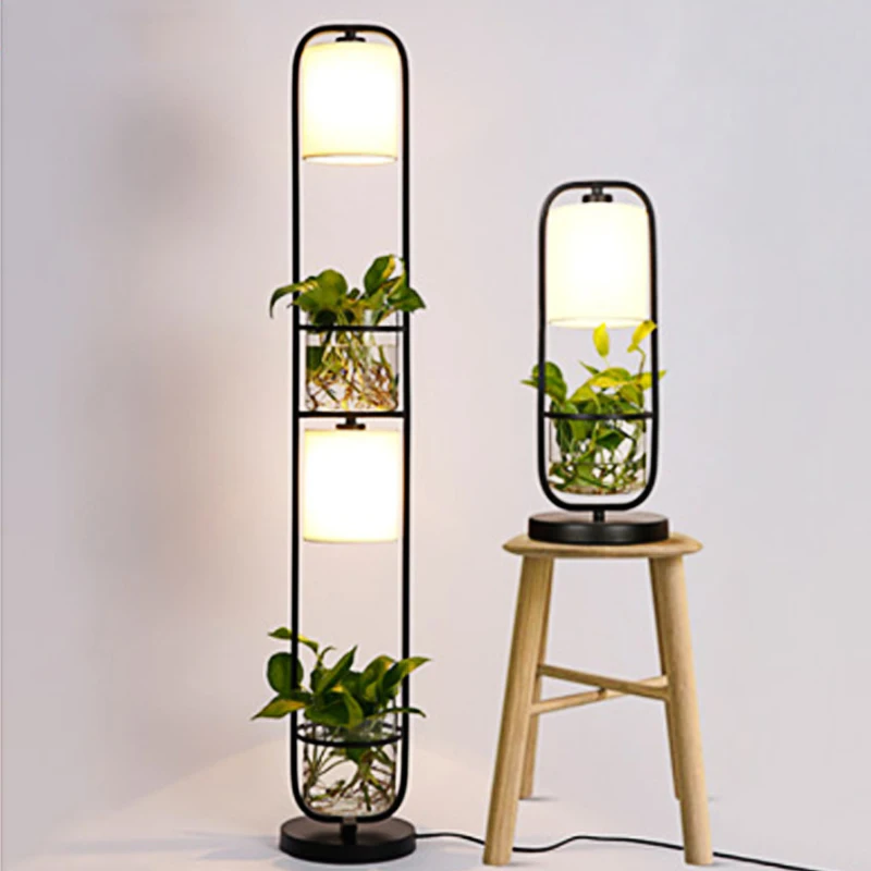 Đèn Art Deco Vật Có Hoa Đèn Bàn Nút Công Tắc Đèn Sàn Cho Phòng Khách P - DDB-420