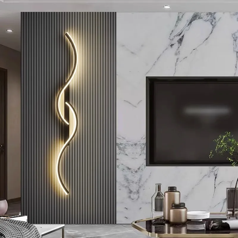Đèn Sáng Tạo Đèn Tường LED Dải Dài Sang Trọng Sconce Cho - DTN-140