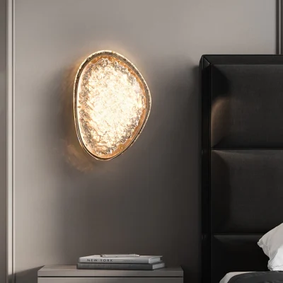 Đèn Pha Lê Bạch Kim Đèn Tường Nghệ Thuật Phòng Ngủ Đèn Ngủ - DTN-490
