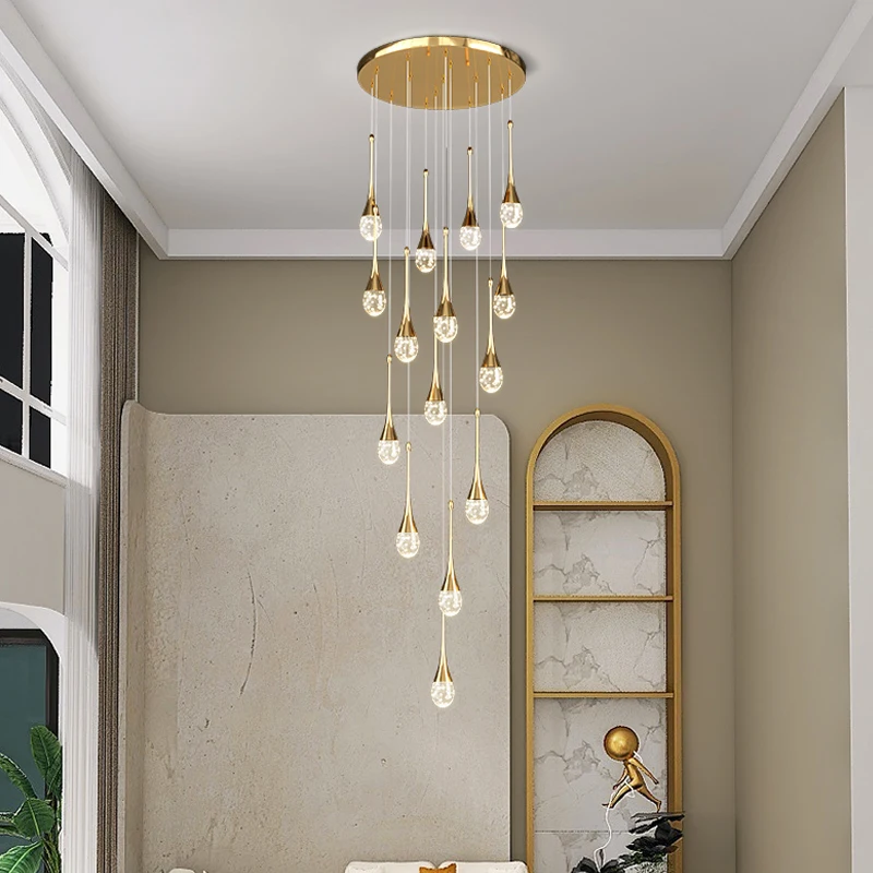 Deluxe Crystal Chandelier Design Bubble LampFor Living Room Phòng ăn Ph - DC-565