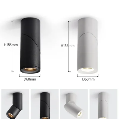 Đèn LED âm trần xoay có thể điều chỉnh độ sáng 7W9W12W15W - DTN-298