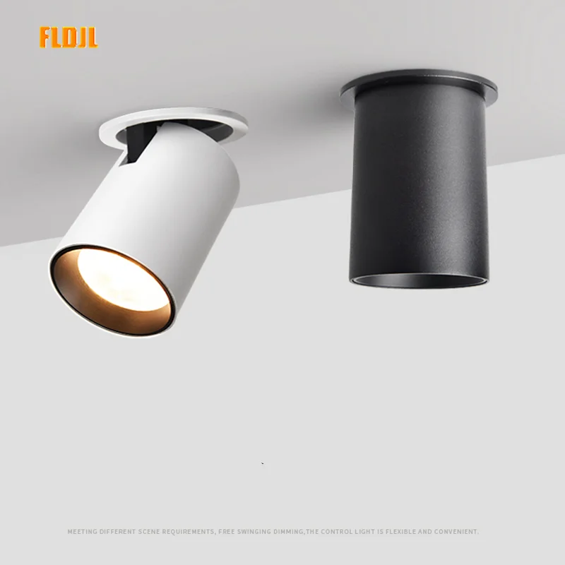 Đèn Mờ Nhúng Gấp Đèn LED Âm Trần Downlight 10W 15W 20W Đèn - DTN-477