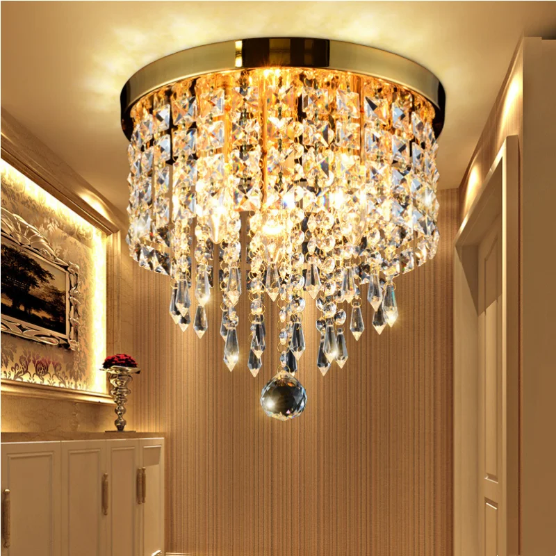 Phong Cách Châu Âu Ánh Sáng Pha Lê Sang Trọng Lustre Đèn Chùm Phòng Khá - DC-324