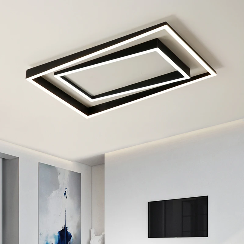 Đèn Hội Trường Và Phòng Khách Đèn Chùm Vuông Hiện Đại Trang - DTN-59