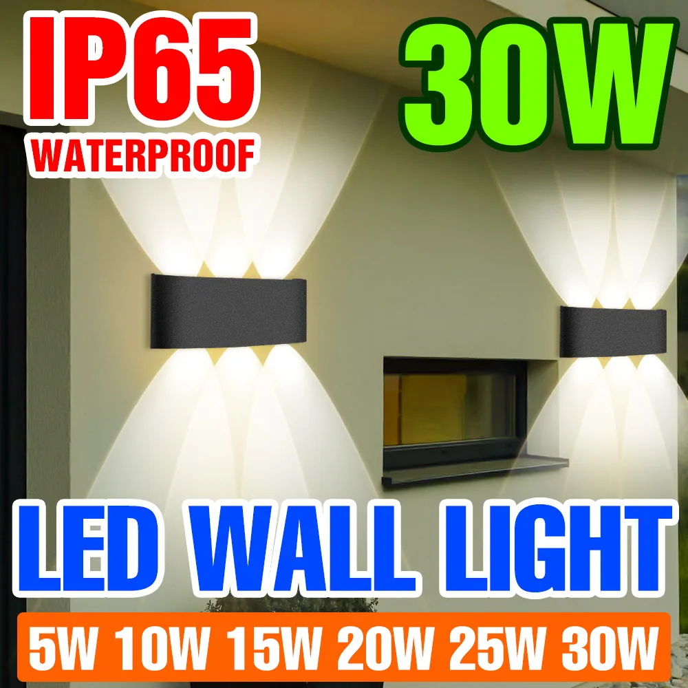 Đèn IP65 Đèn LED Dán Tường Chiếu Sáng Ngoài Trời Chống Thấm - DTN-319
