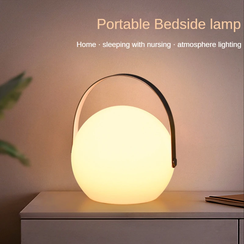 Đèn LED Phòng Ngủ Ngủ Đầu Giường Không Dây Để Bàn Ngoài Trời Di Động Đi - DDB-20