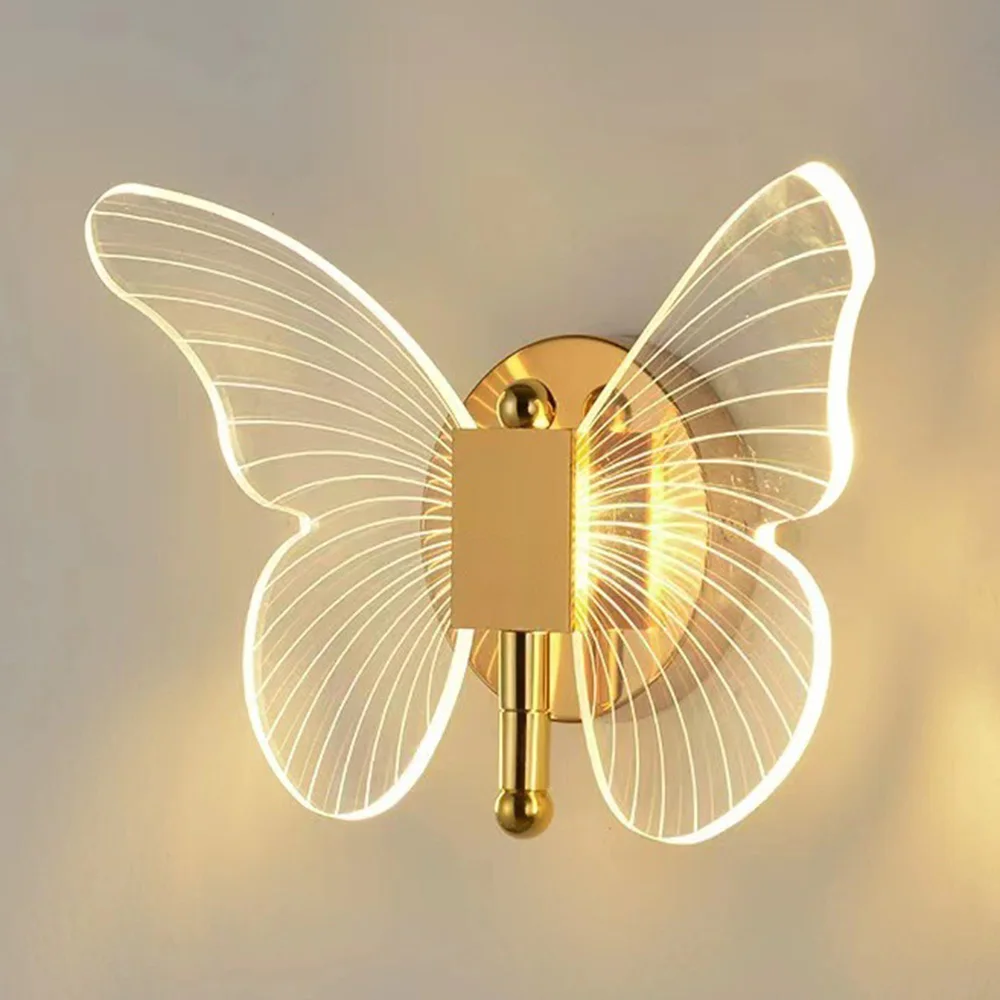 Đèn LED Dán Tường Bướm Chiếu Sáng Trong Nhà Nhà Phòng Ngủ - DTN-219