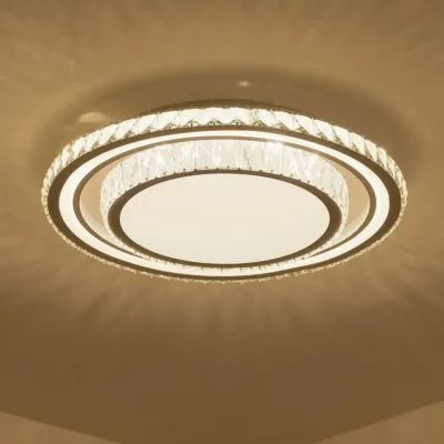 Đèn LED Đèn Chùm Pha Lê Mờ Hiện Đại Trần Mặt Dây Chuyền Đèn Phòng Khách - DC-100