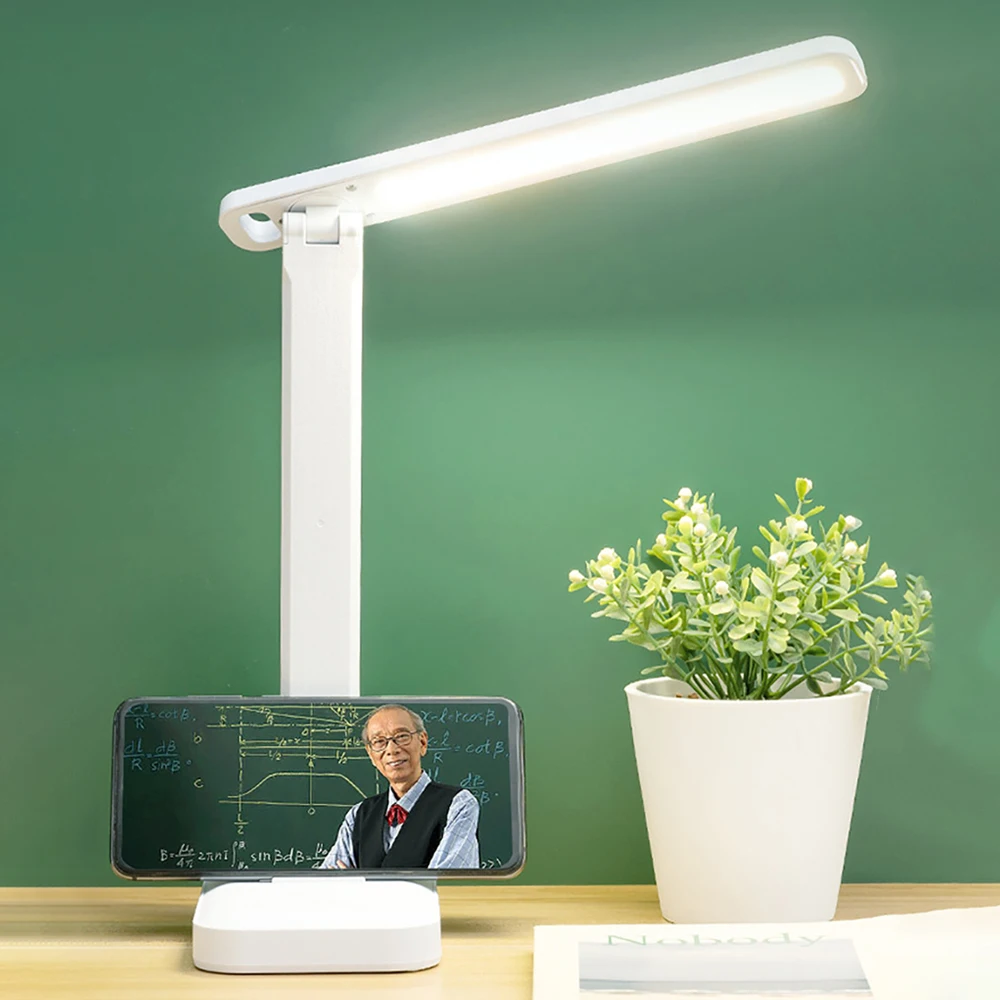 Đèn LED Để Bàn Bảo Vệ Mắt Cảm Ứng Nghiên Cứu Có Thể Điều Chỉnh Độ Sáng - DDB-53
