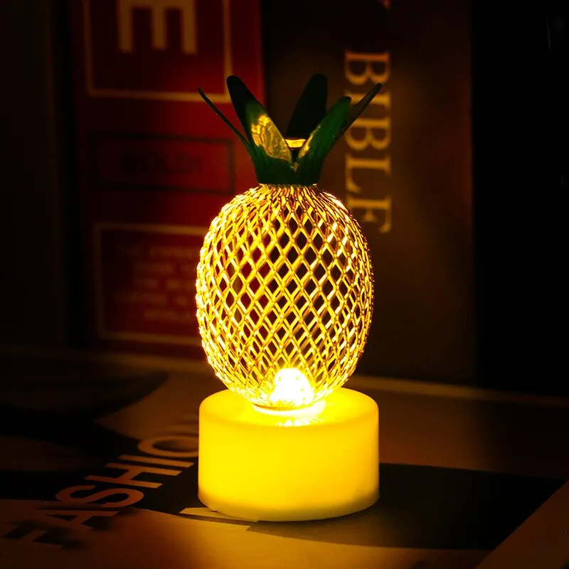 Đèn LED Điện Tử Đèn Nến Để Bàn Trang Trí Phát Sáng Đèn Ngủ - DTN-366