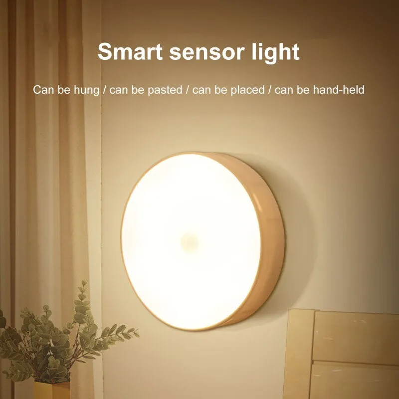 Đèn LED Thông Minh Con Người Cảm Ứng Đèn Ngủ Sạc USB Khẩn - DTN-199