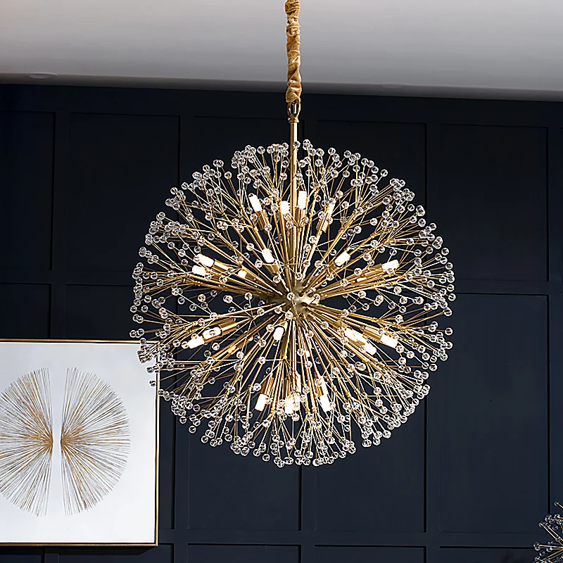 Đèn LED Hiện Đại Taraxacum Phòng Ăn Cao Cấp Mặt Dây Đèn Biệt Thự Bắc Âu - DC-183