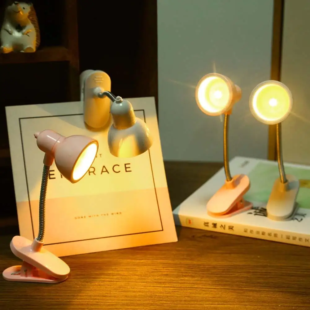 Đèn Ngủ LED Dễ Thương Đèn Bàn Mini Xoay 360 Độ Đèn Sách Học Sinh Bảo Vệ - DDB-95