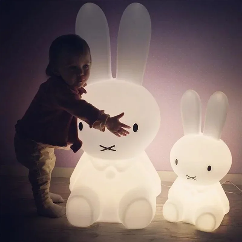 Đèn Ngủ LED Thỏ Đèn Điều Khiển Từ Xa Phòng Đèn Trang Trí - DTN-528