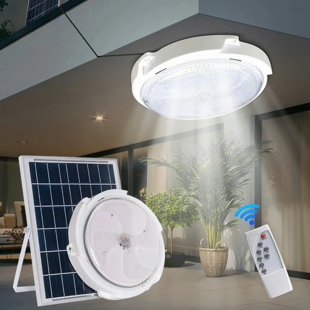 Đèn LED Năng Lượng Mặt Trời Âm Trần Ngoài Trời Trong Nhà - DTN-535