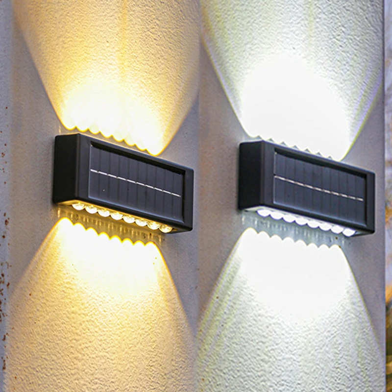 Đèn LED Năng Lượng Mặt Trời Ngoài Trời Chống Nước Dán Tường - DTN-90