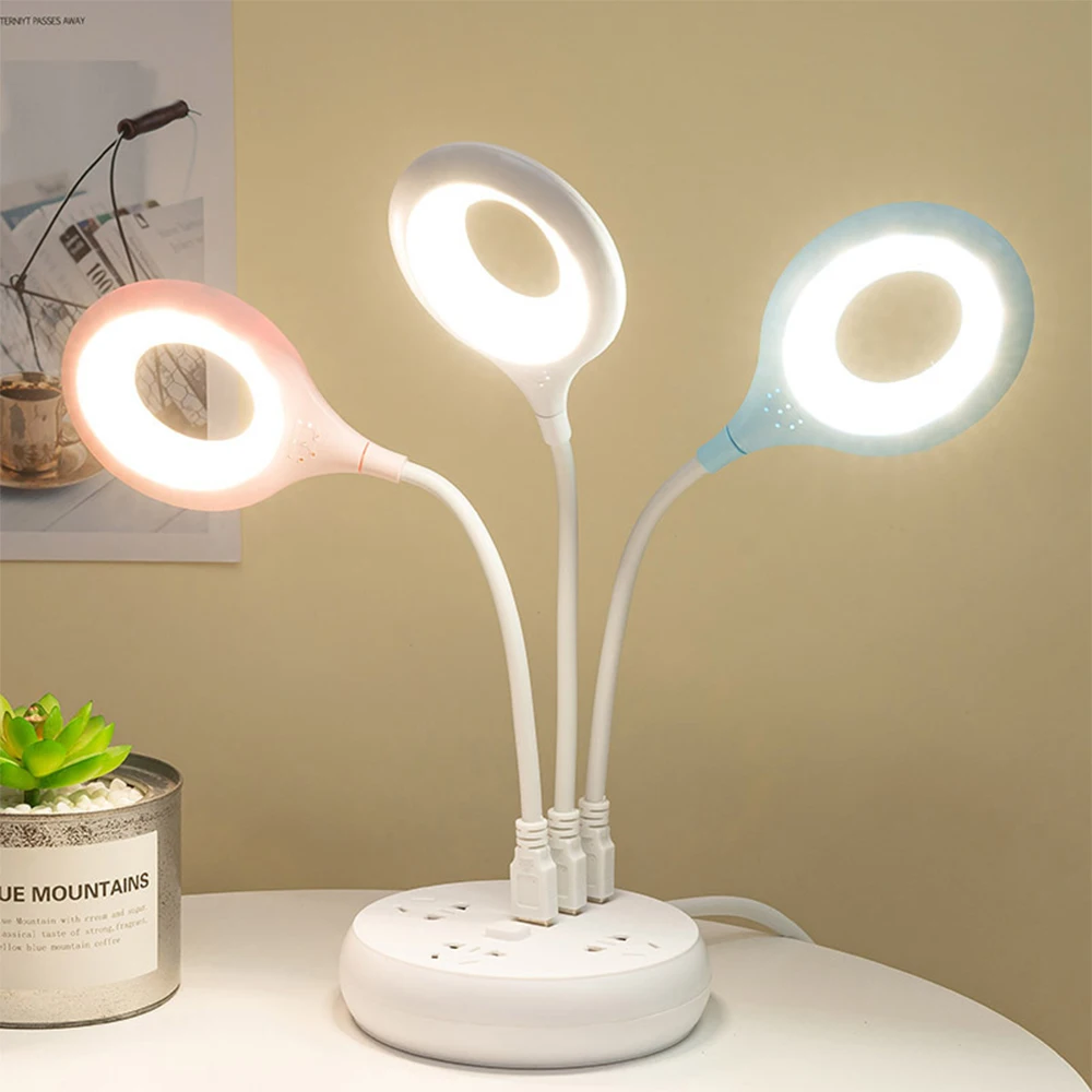 Đèn bàn LED Đèn ngủ di động Đèn bàn có thể gập lại tự do Đèn đọc sách - DDB-167