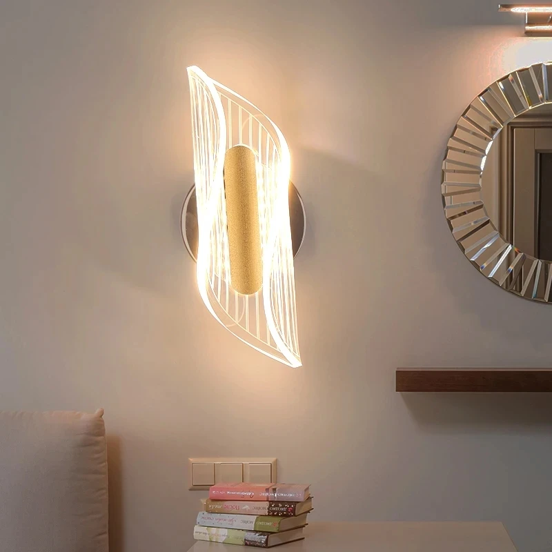 Đèn LED Dán Tường Đèn tường Vàng Sang Trọng Sáng Tạo - DTN-299