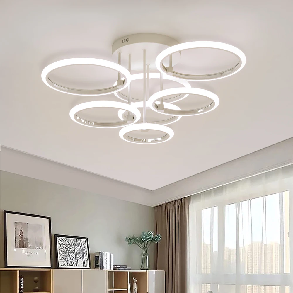 Đèn LED Âm Trần Đèn Chùm Vòng Pendats Đèn Vuông Đèn Mờ Điều - DTN-559