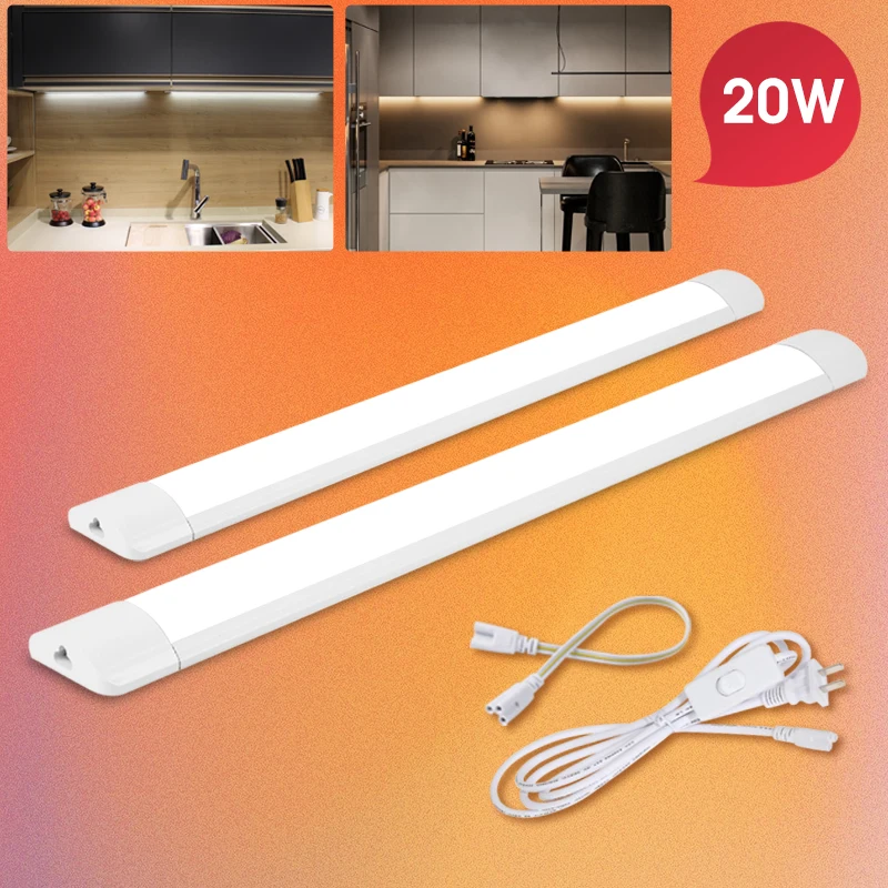 Đèn Led A85-220V Dưới Tủ Đèn Cho Nhà Bếp 10W 20W Ống Thanh - DTN-382