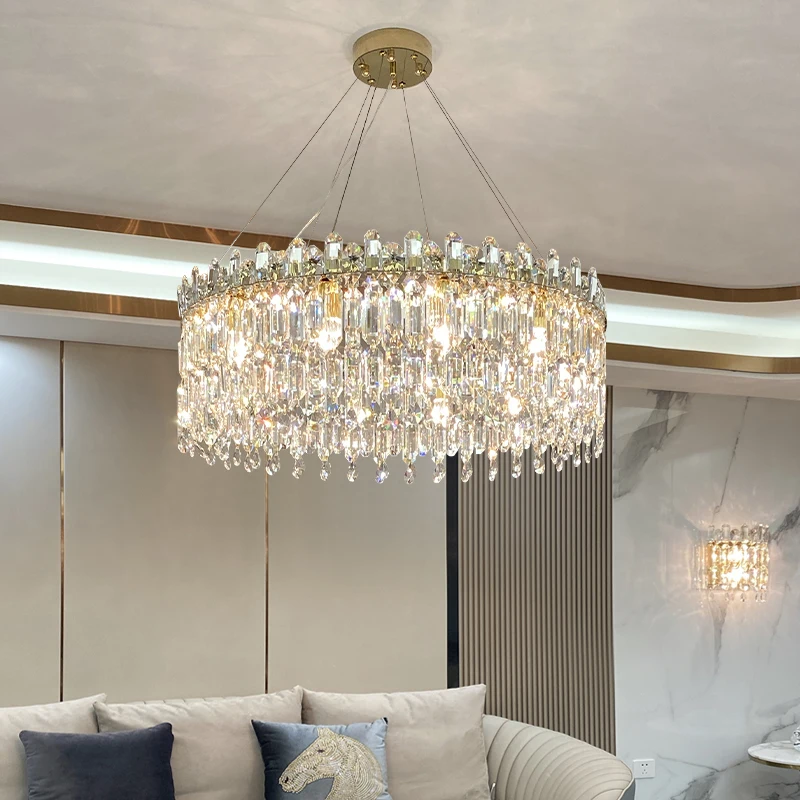 Ánh sáng Phòng ngủ sang trọng đèn chùm pha lê tuyệt đẹp hộ gia đình sán - DC-551