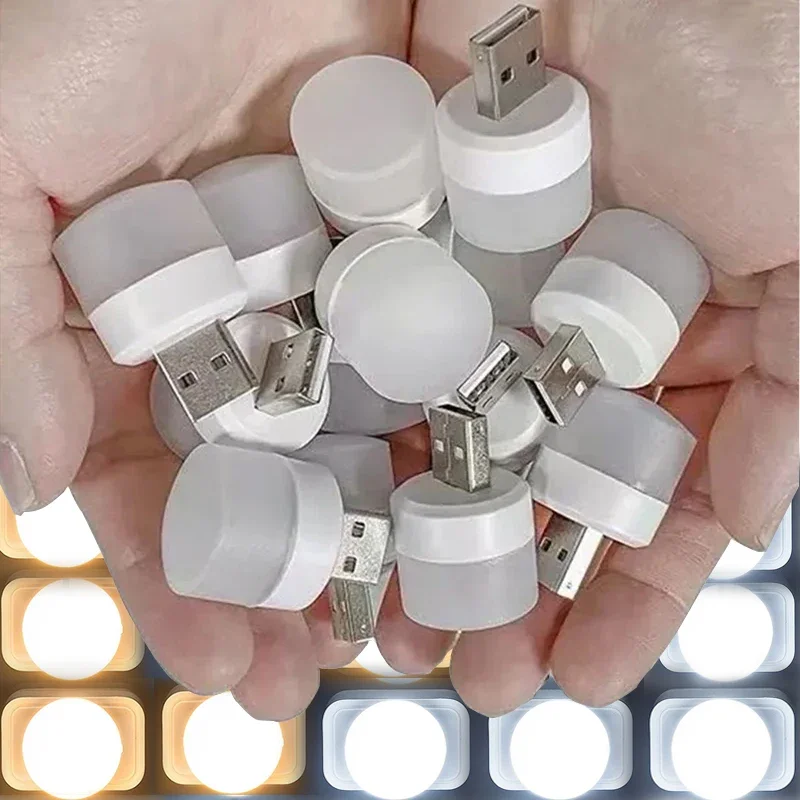 Đèn Rất Nhiều USB Mini Bóng Đèn Ngủ Trắng Ấm Bảo Vệ Mắt - DTN-472