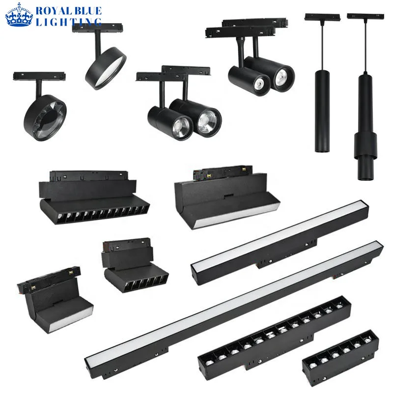 Đèn Từ Tính Theo Dõi Đèn LED Hiện Đại Ốp Trần Đèn Lưới Tản - DTN-73