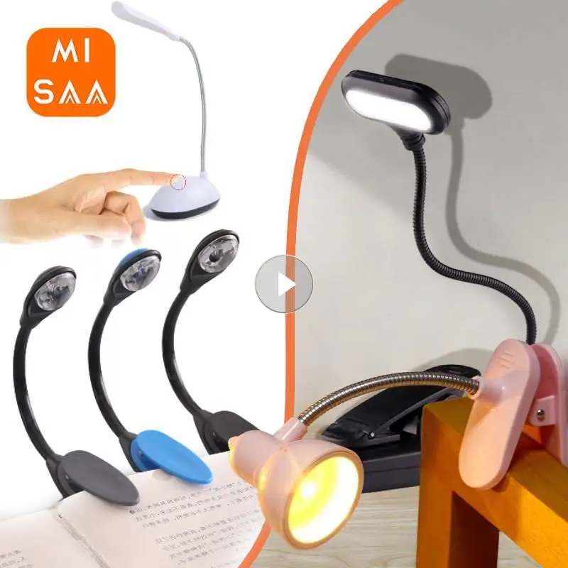 Đèn Sách Mini LED Kẹp Đèn Đọc Sách Đèn Ngủ Sách Đọc Đầu - DTN-104