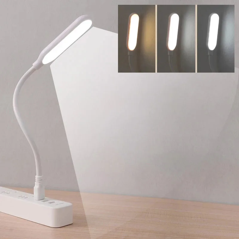 Đèn Mini Di Động USB Đèn Đọc Sách LED Để Bàn Bảo Vệ Mắt Lấp Đầy Ánh Sá - DDB-406