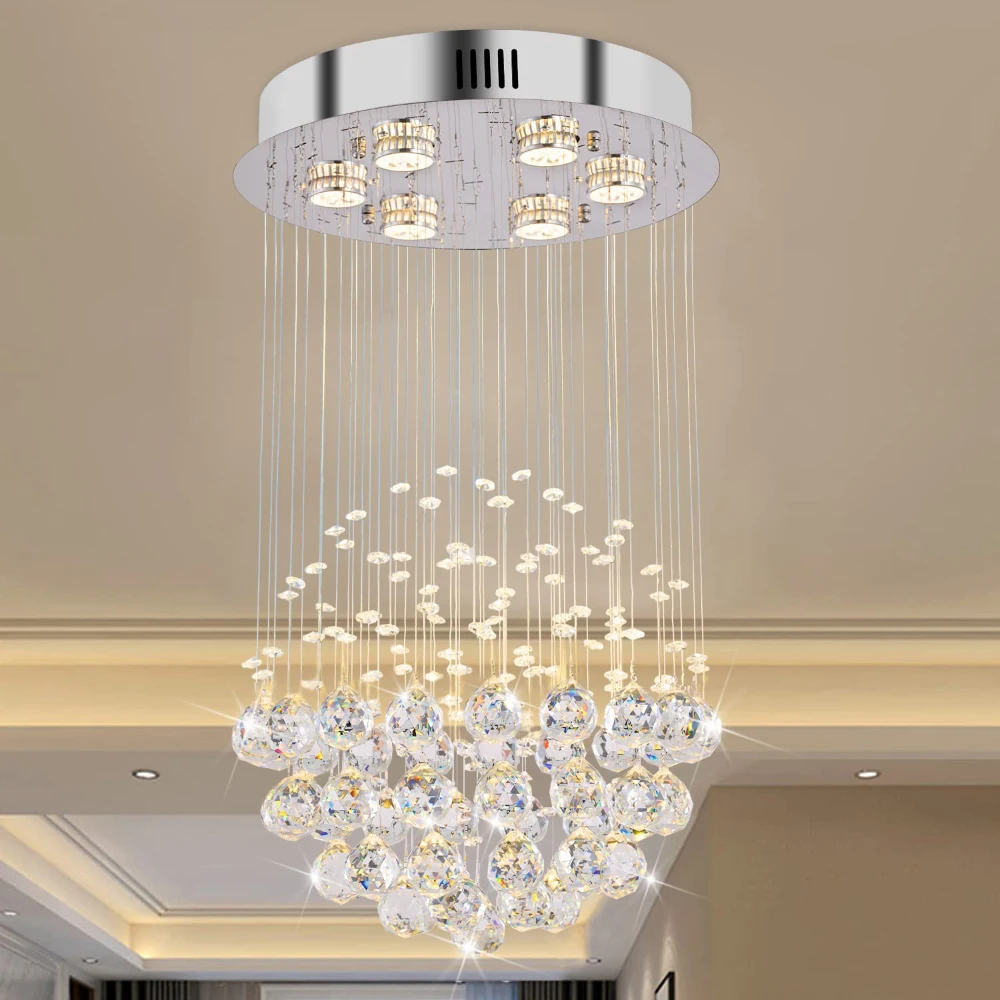 Hiện Đại Đèn Chùm Đèn Chùm Pha Lê Trang Trí Nhà Cho Phòng Khách Phòng N - DC-107