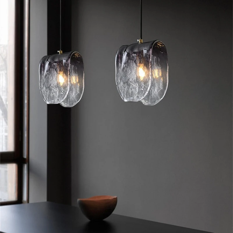 Hiện Đại gradient Kính Treo Đèn Trong Nhà Nghệ Thuật Trang Trí Đèn Chùm - DC-534